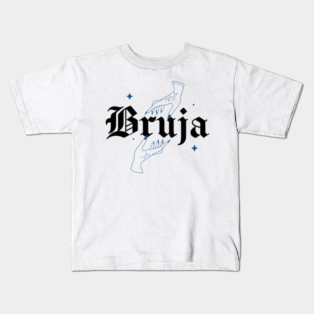 Bruja Vintage Chingona - WITCH bruja Kids T-Shirt by savage land 